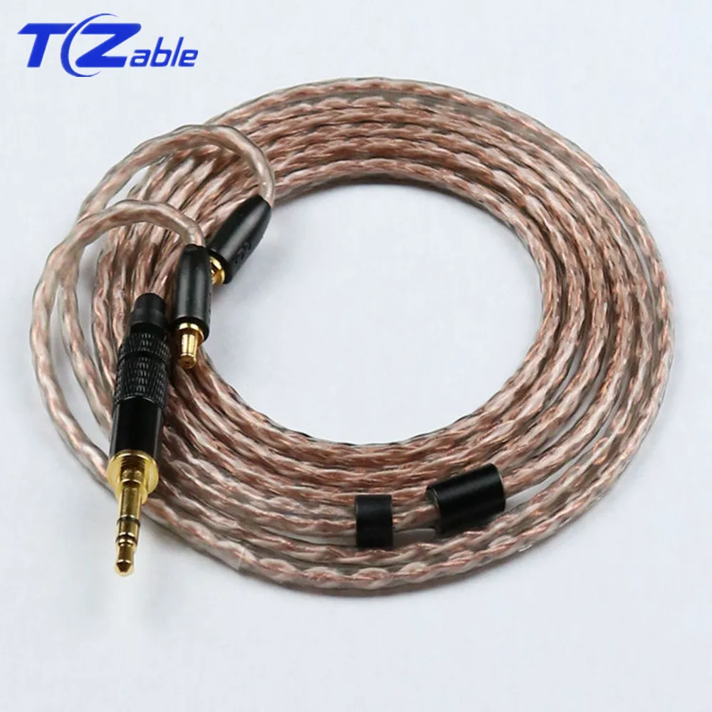 Hi-fi провод для наушников DIY сменный кабель A2DC pin ls50 ls70 ls200 ls300 e40 e50 кабели