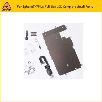 

5PCS/Lot For iphone 7 7G LCD Digitizer Full Set Small Repair Part Metal Shield Plate Front Camera Ear Speaker Home Button Flex