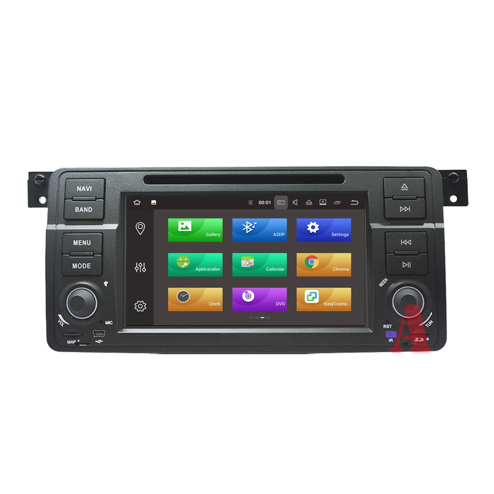 Discount Octa 8 core Car DVD Multimedia player GPS Autoradio Stereo audio For BMW/E46/M3/Rover/3 Series car radio WIFI FM Steering wheel 3