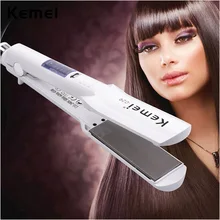 110-240V Electric Ceramic Hair Straightener Hair Styling Tool with LED Display Hair Flat Iron Fashion Hair Straighteners 52_3353