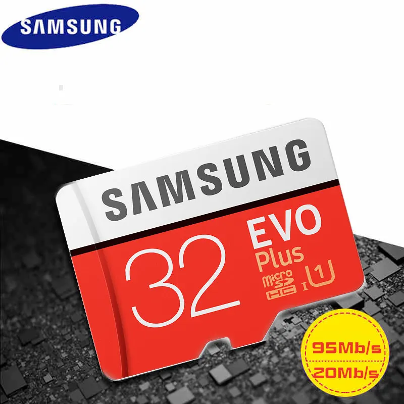 Original SAMSUNG Micro SD Memory Card EVO Plus 32GB Class10 waterproof TFFlash Memoria Card C10 SDHC