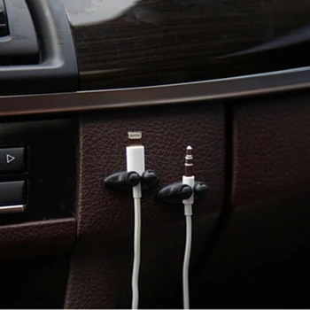 

8x Car Charger Line USB Cable Clip Accessories Sticker For audi a4 a5 a6 b5 b6 b7 q3 q5 q7 rs quattro sline c5 c6 tt sline a3 a8
