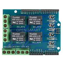 Relay Shield 5V 4-Channel Relay Extension Board Modul for Arduino Shield