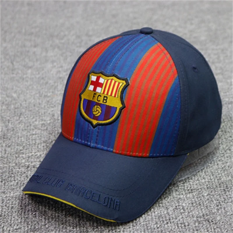 

Fc Barcelona Soccer Club Unisex Adjustable Snapback Hat Sandwich Baseball Cap C-0033