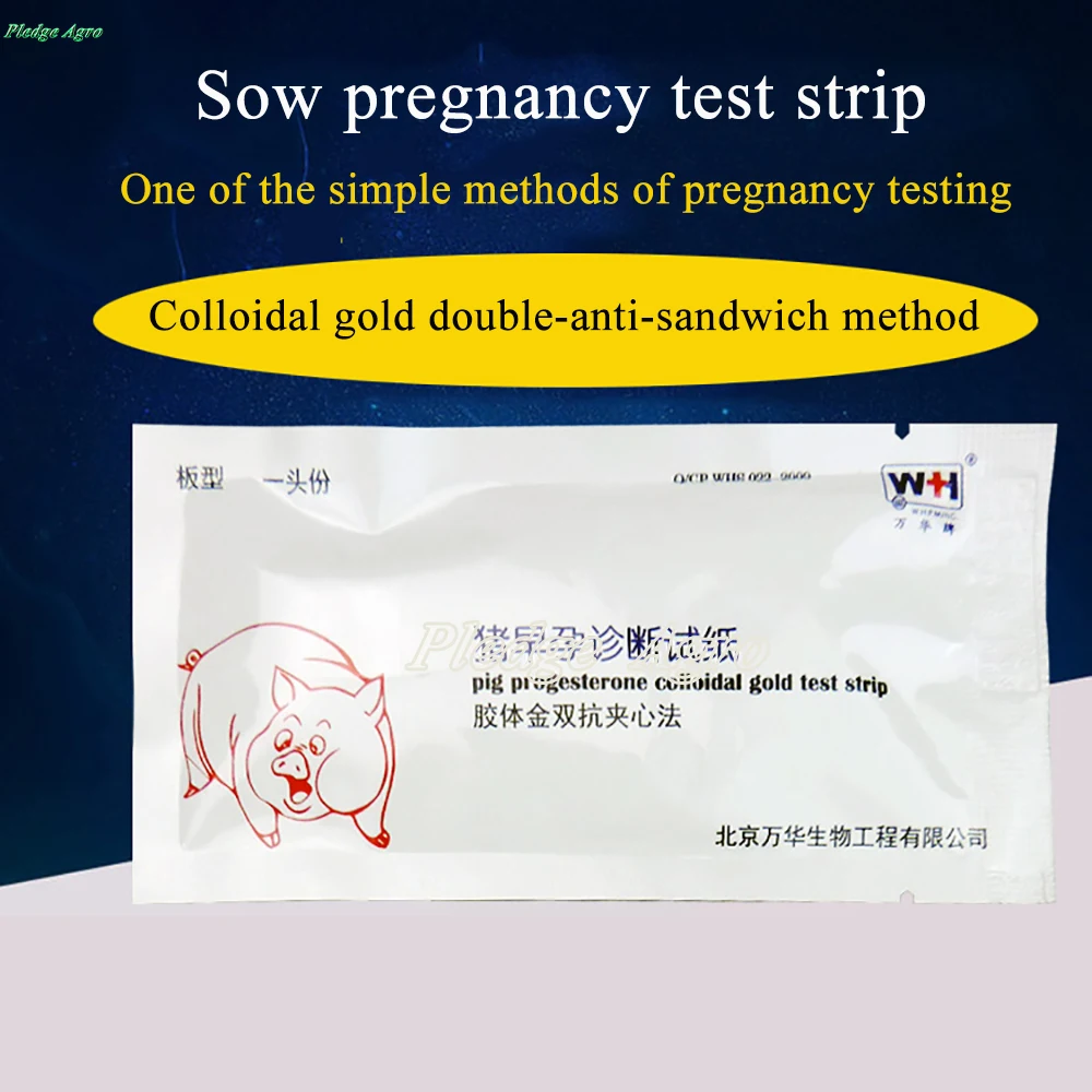 

Pregnancy Test Strap Paper Sow Pig Swine Diagnostic Pregnant Detection Livestock Supplies Veterinary Veterinaria Farm Animals