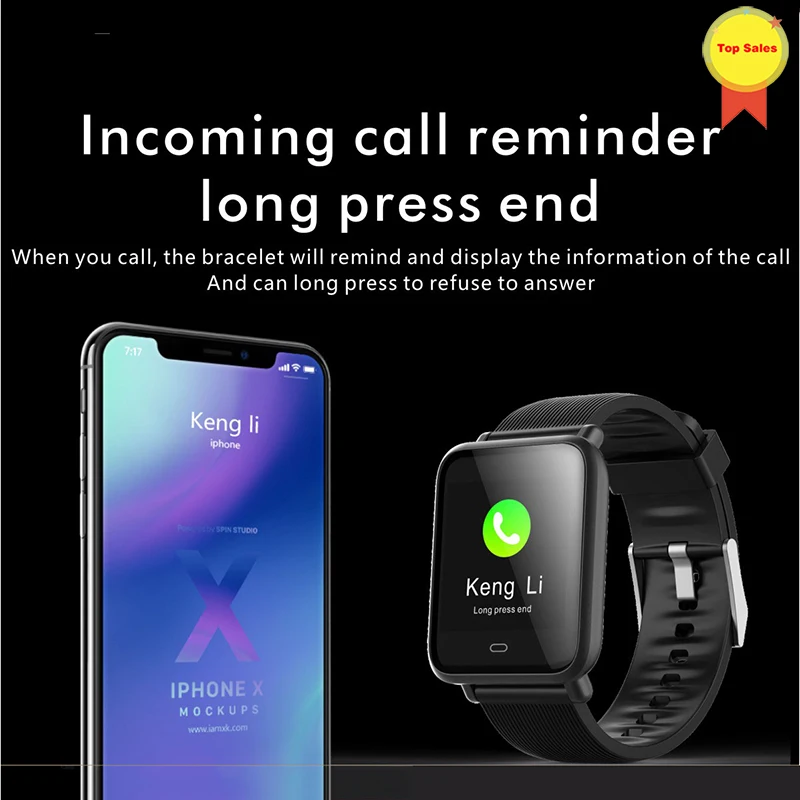 

Smart Band Heart Rate Fitness Tracker Smartband Smart Bracelet IP67 Waterproof blood pressure Smart Wristband fo android IOS men