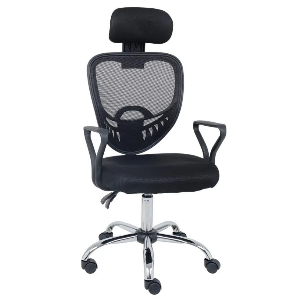 

Wahson Mesh Office Chair, High Back Ergonomic Executive Desk Chair Reclining Task Chair with Adjustable Headrest, Black