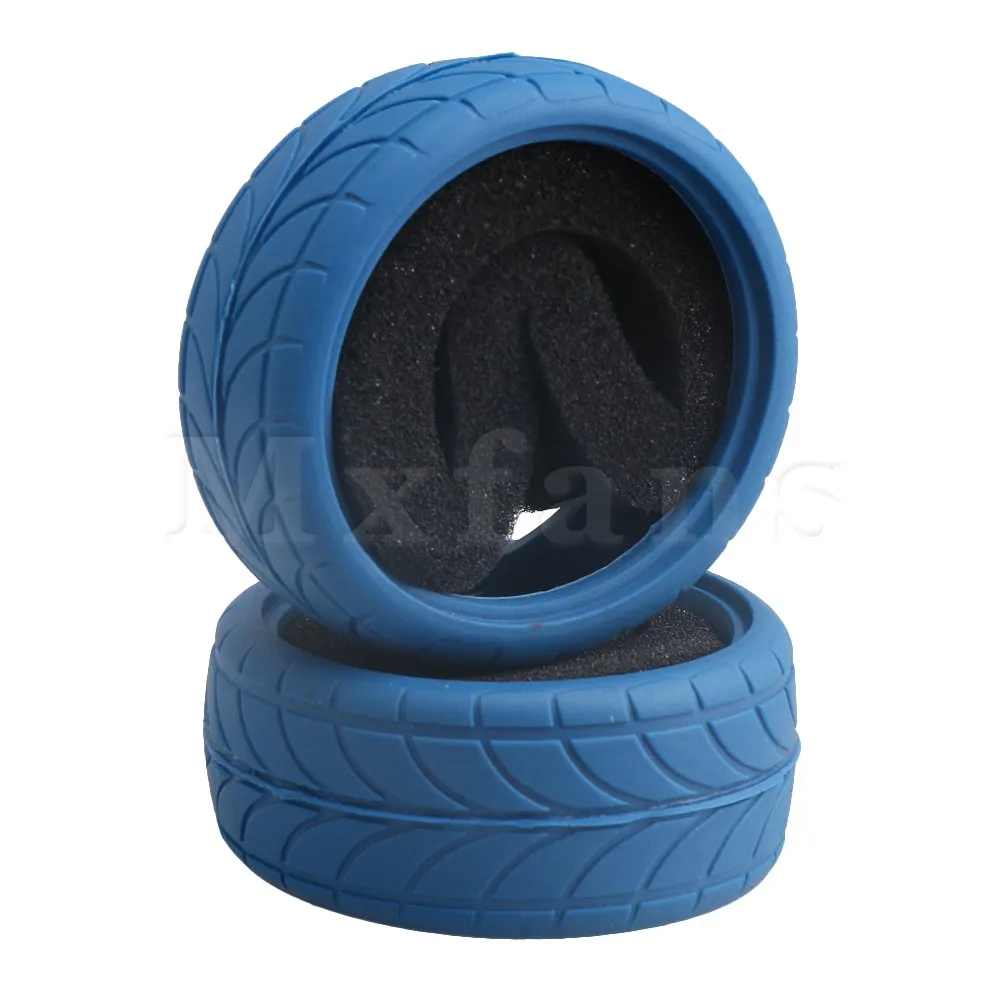 Mxfans резиновая шина с губкой 4xRC 1:10 для дороги автомобиля|1:10 tires|rubber tyretyre 1/10 |