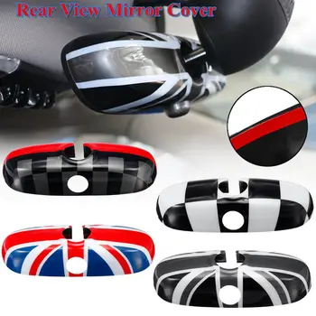 

pc Car Rear View Mirror Case Cover UK Flag Sticker decoration for Bmw for BMW for MINI Cooper JCW S One+ F54 F55 F56 F60