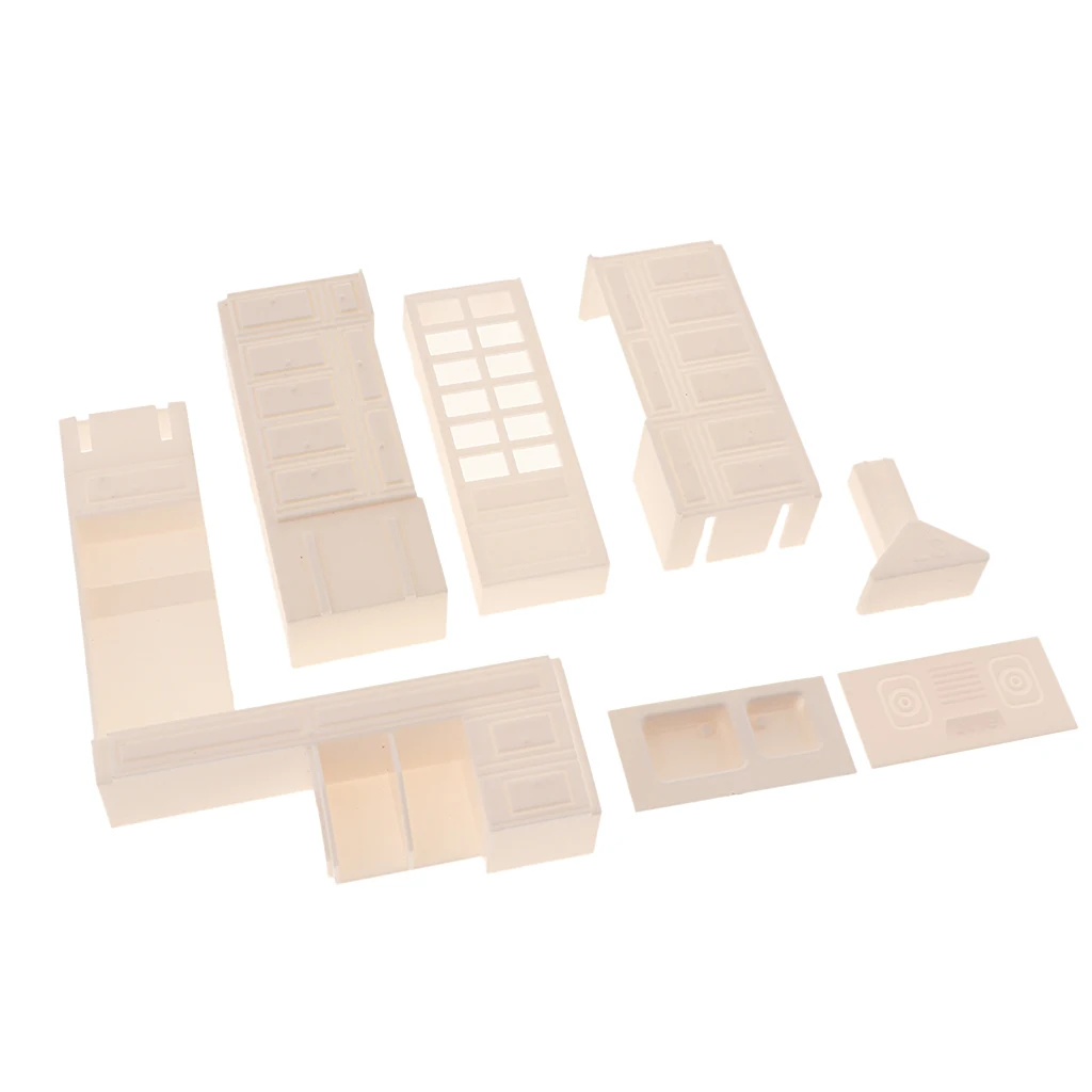1/20 G Scale Kitchen Furniture DIY Decorations Indoor Cupboard Model Architecture Accessories Scenery Dioramas Building Kits 