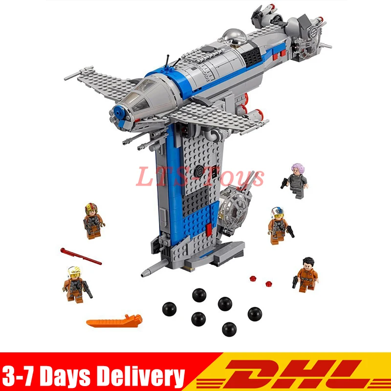 

Compatible legoing 75188 Lepin 05129 The Resistance Bomber Set 873Pcs Star Plan Series Building Blocks Bricks Assemblage Toys