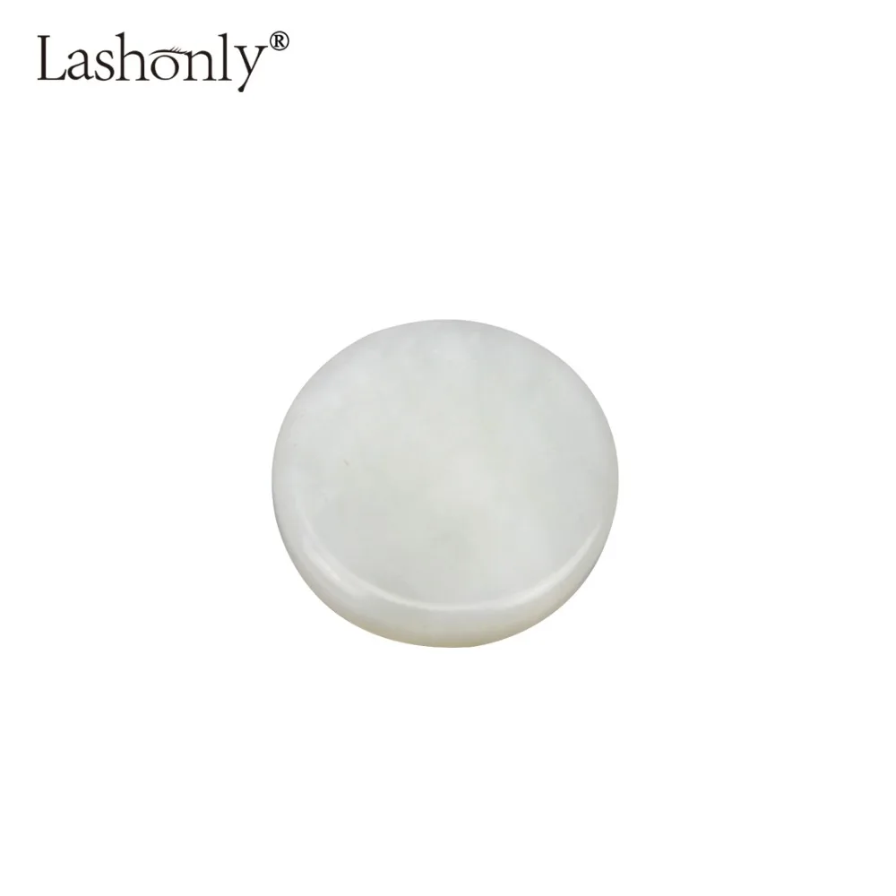 

High Quality Smooth Surface Jade Stone Eyelash Glue Holder Makeup Eyelash Extension Tools Lash Beauty 2 pcs,5pcs,10pcs/lot