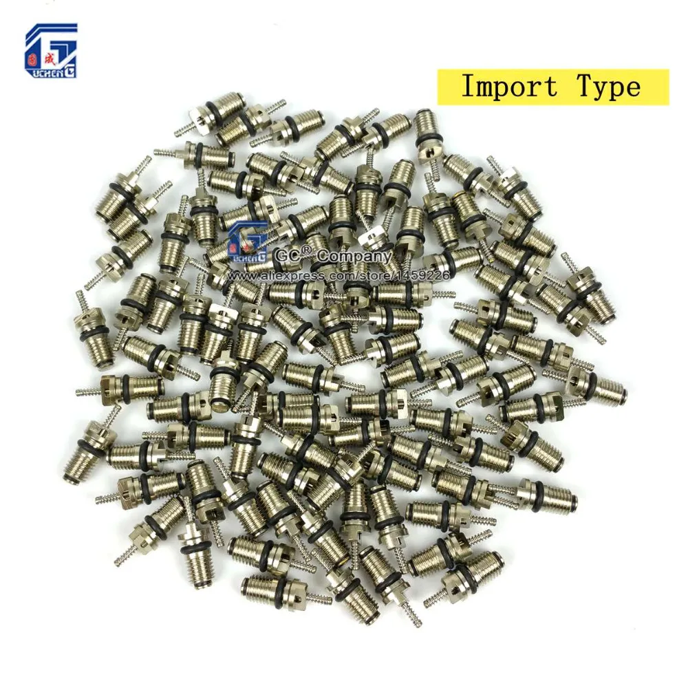 

100pcs, R134a JRA Valve Core A/C Air Conditioning Pipeline Repair Kit Replacement (High Quality Type)