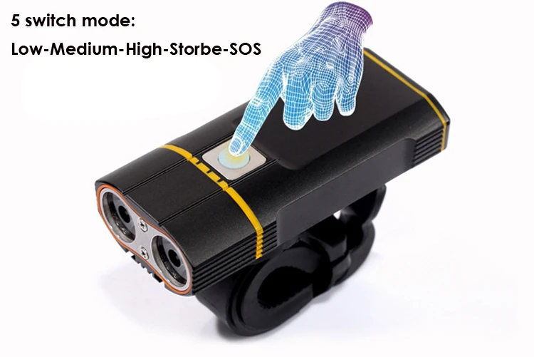Y1 bike headlight light (10)