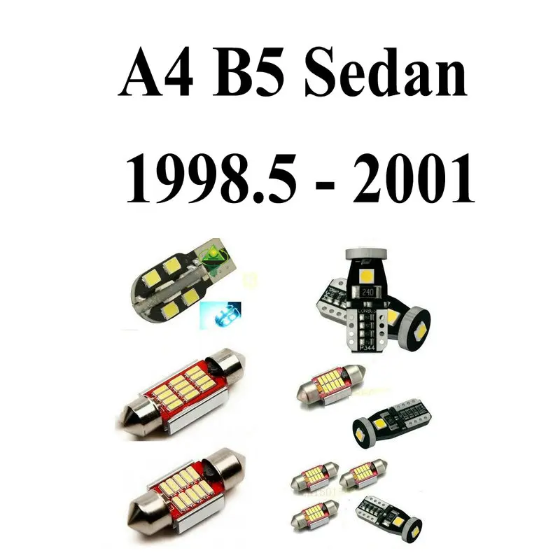 Светодиодный фонарь для салона автомобиля Audi A4 B5 Sedan 1998-2001 с функцией