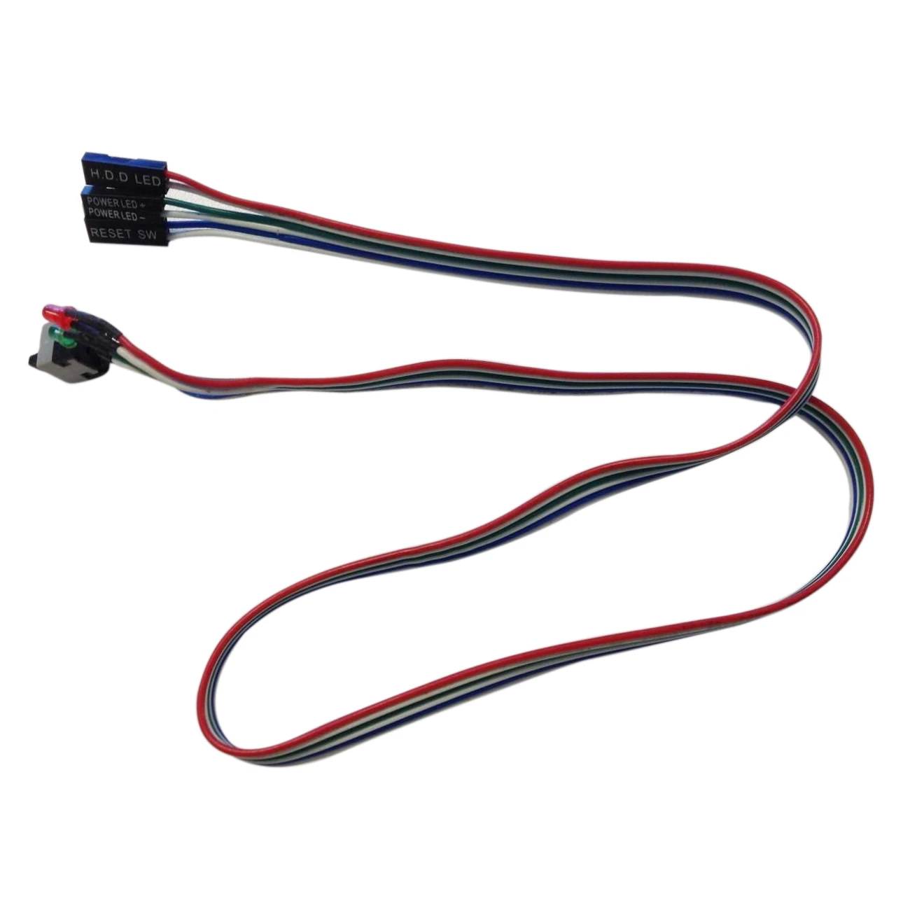 

2 Pcs 20.5" Long Power Button Switch Cable for PC Switch Reset Computer
