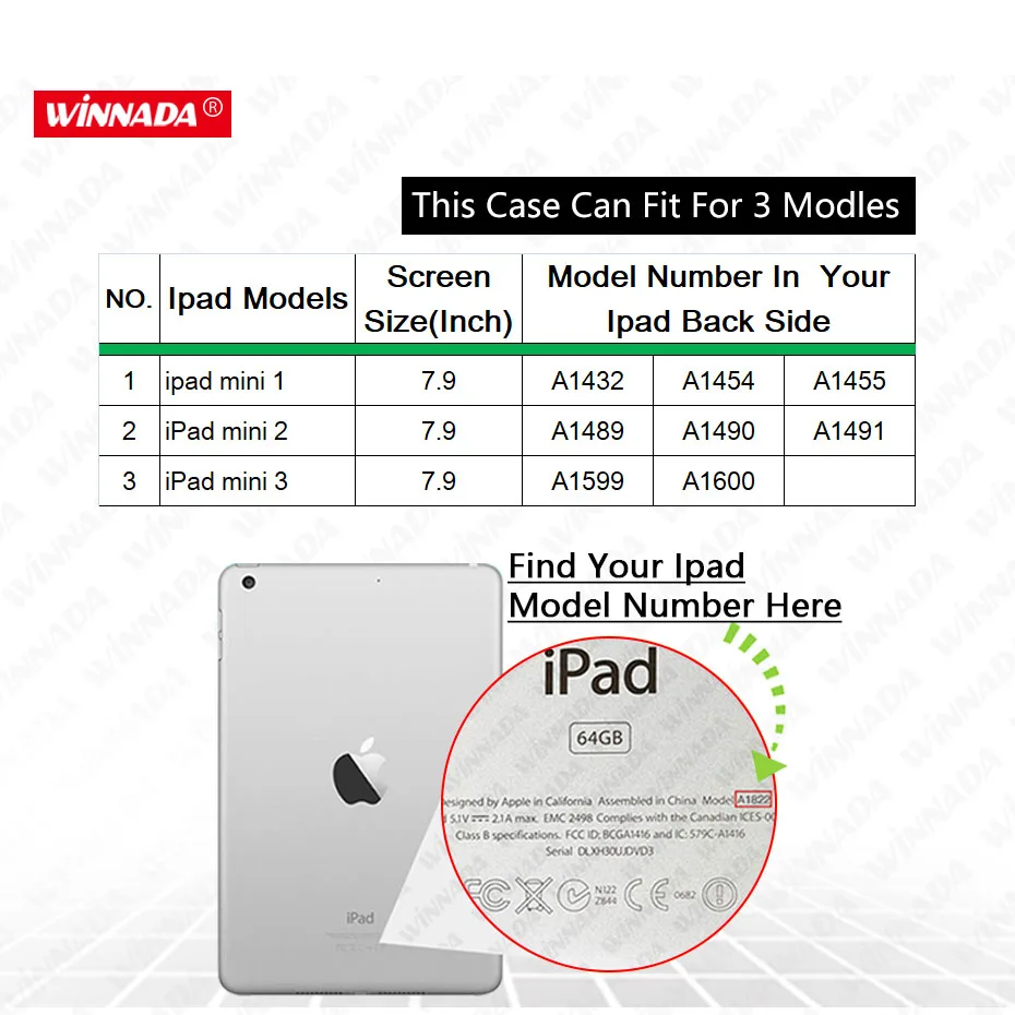 Чехол для iPad mini противоударный чехол с подставкой на весь корпус ручная работа