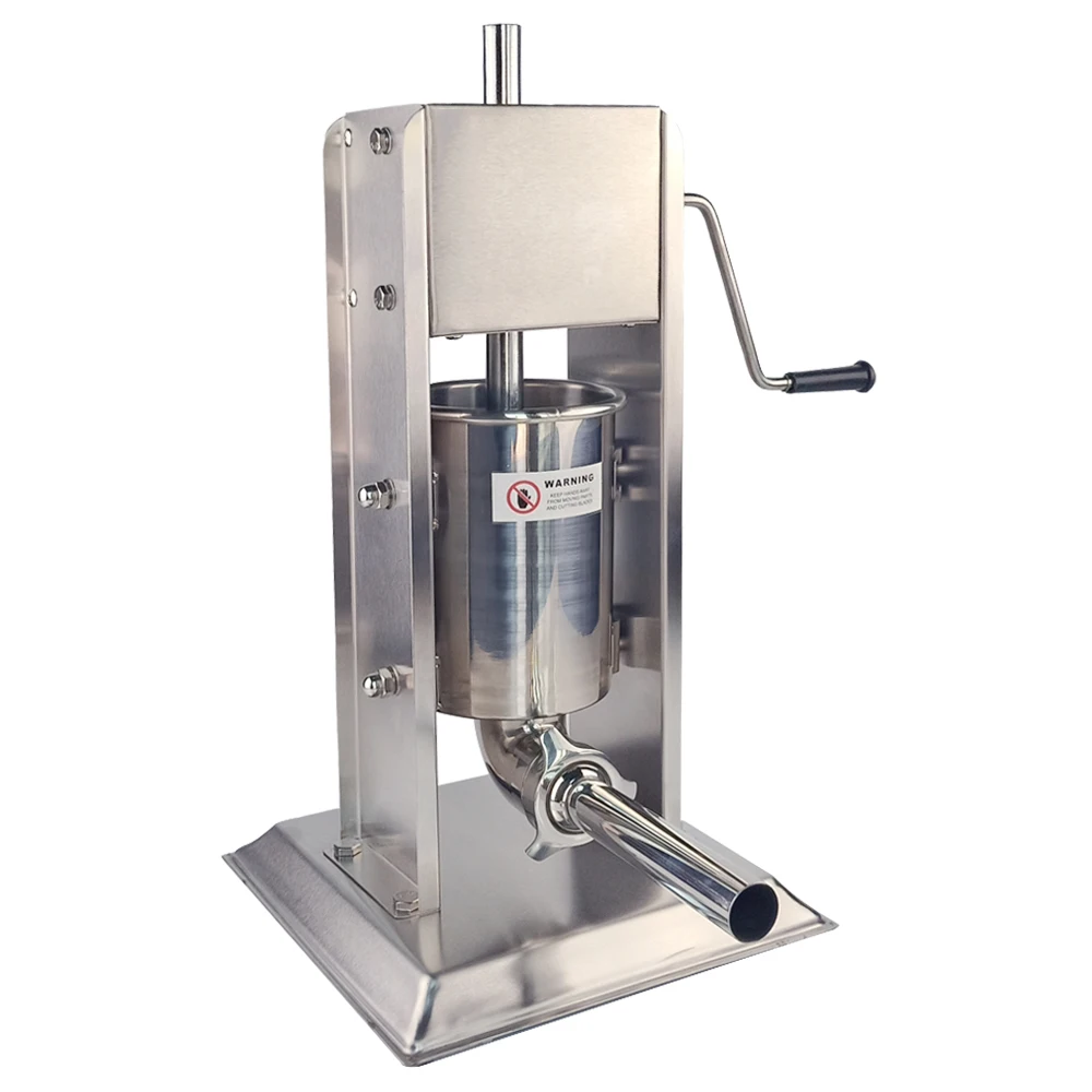 

Manual Sausage Stuffer Filler Vertical Sausage Filling Machine Kitchen Meat Tool Tubes Sausage Maker Machine