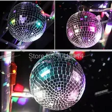 15 см Рождественский шар отражающее зеркало стеклянный шар сценическое Отражение Зеркало шар сценический свет