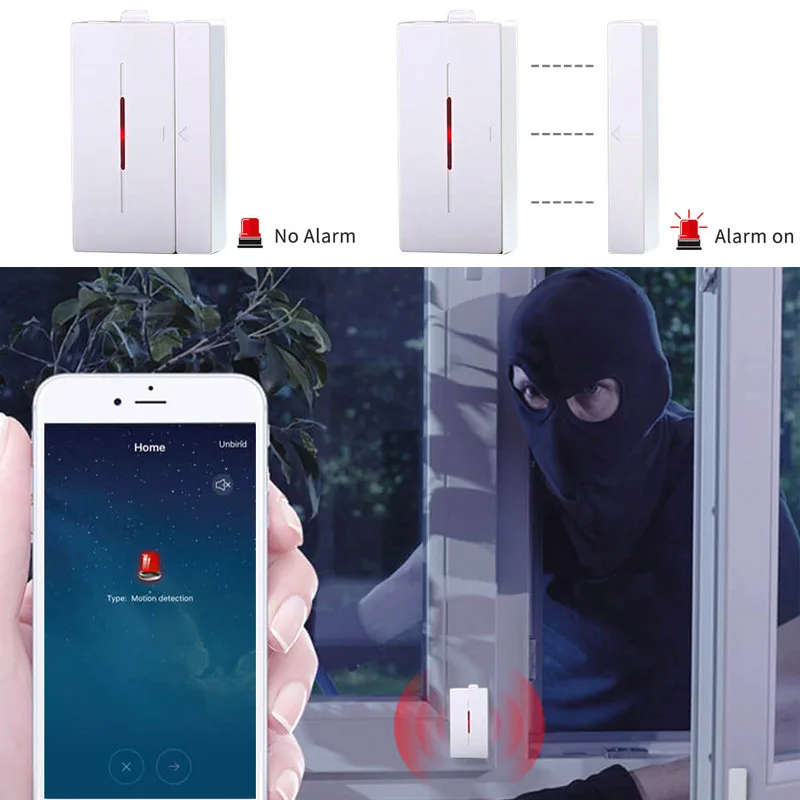 Сигнализация s безопасность дома Aalarm система 1080 P wifi ip камера Беспроводная 433 МГц