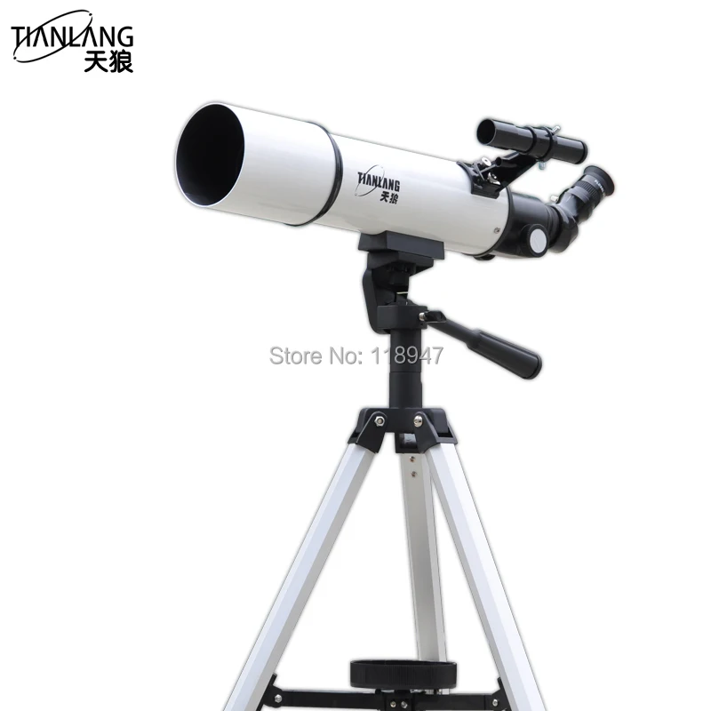 Free shipping!!Top Quality 80AZ(500/80mm) Monocular Refractor Space