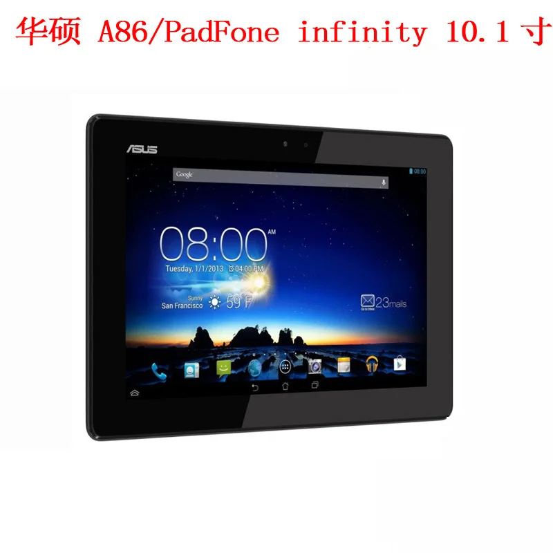 Высококачественная прозрачная защитная пленка для экрана мягкая Asus A86 Tablet PadFone