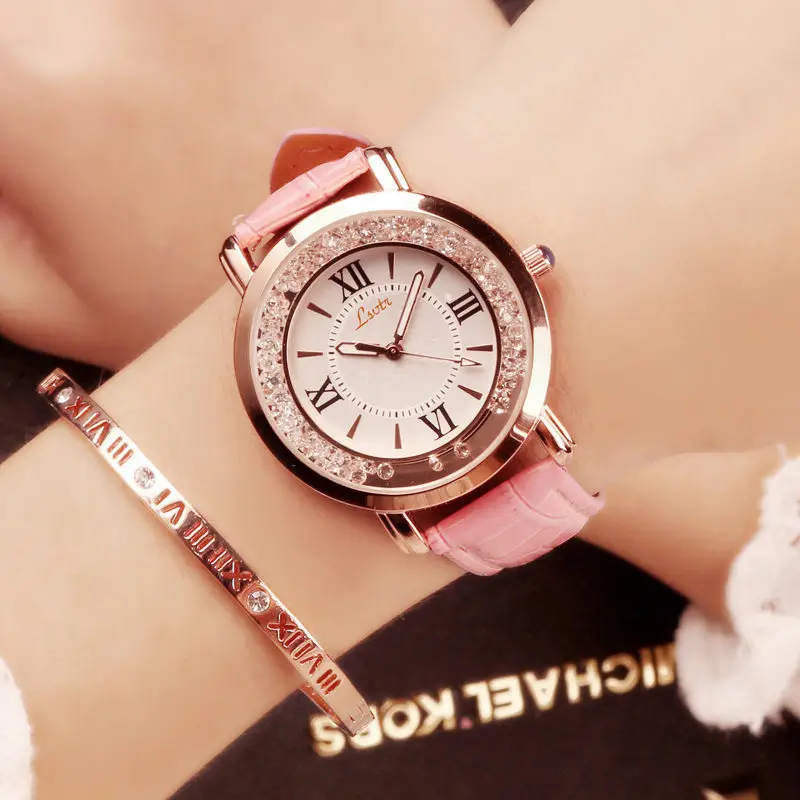 Classic Women's Watch Business Temperament Rhinestone Quartz Wristwatches Fashion Casual Student Watches Free Shipping Sales Classic Women's Watch Business Temperament Rhinestone Quartz Wristwatches Fashion Casual Student Watches Free Shipping Sales