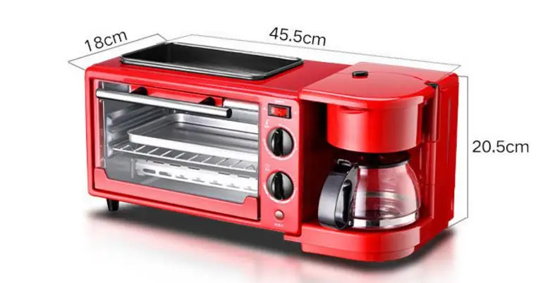 Forno c/ cafeteira e chapa