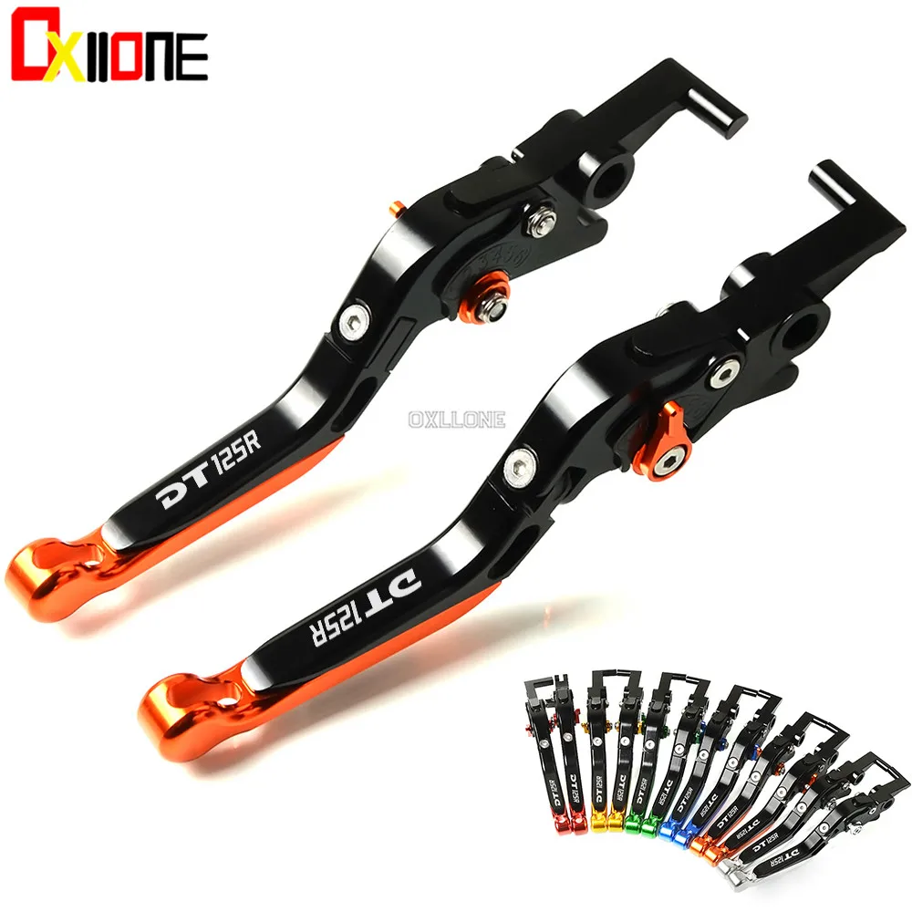 

CNC Adjustable Extendable Brake Clutch Lever For Yamaha DT125R DT 125R DT 125 R 1988 Motorcycle Accessories clutch levers