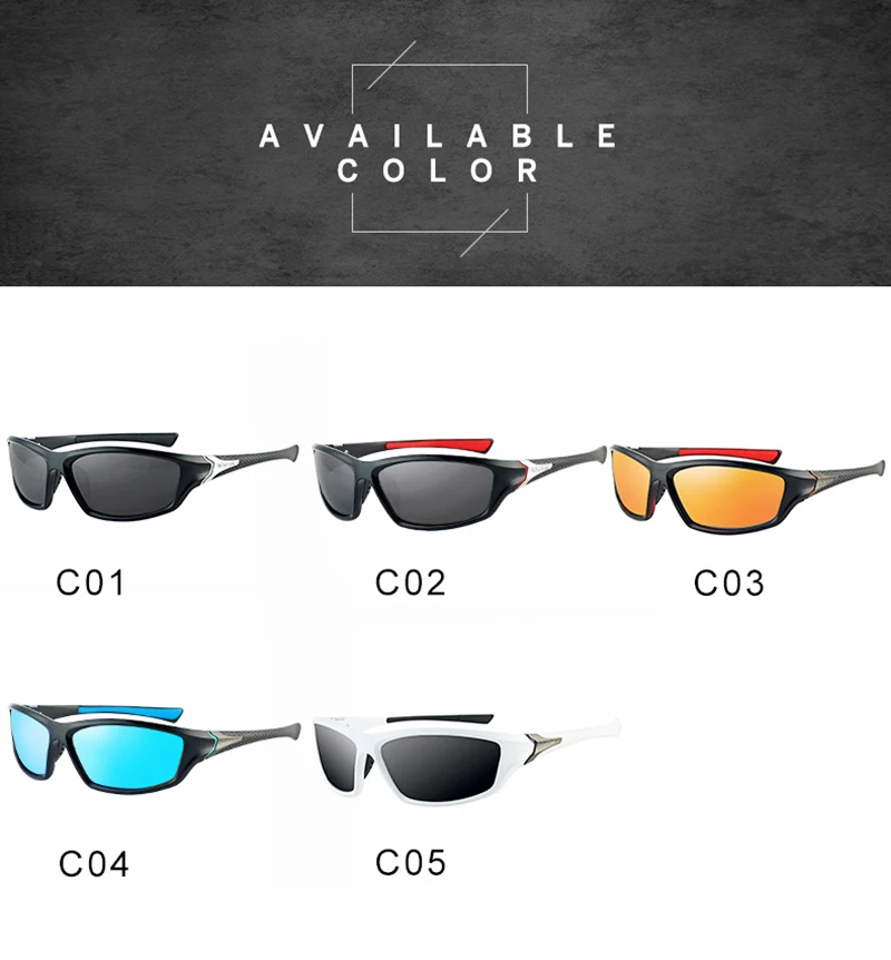 Новые поляризованные солнцезащитные очки Европа и США спортивное зеркало мужские и женские трендовые ездовые очки с УФ-защитой солнцезащитные очки