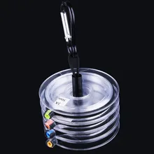 Maximumcatch катушки Tippet линии(2X, 3X, 4X, 5X, 6X, 7X) Прозрачный Летающий поводок для рыбной ловли линии с держатель лесок и поводков и катушки тендер