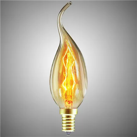 Kaigelin Ретро светильник Эдисона E14 E27 Лампа накаливания ST64 G80 лампа накаливания карбоновая лампа в виде белки винтажная лампа Подвесная лампа - Цвет: E14 P Stytle
