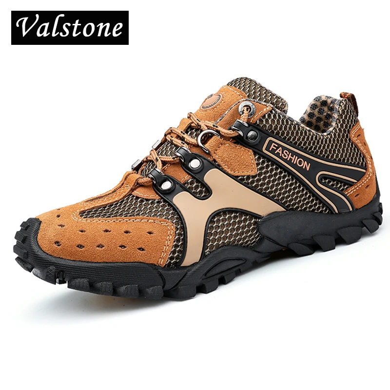 

Valstone outdoor shoes Men super fashion Casual sneakers with lace ups Rubber bottom Vulcanized shoes comfortable walking shoes