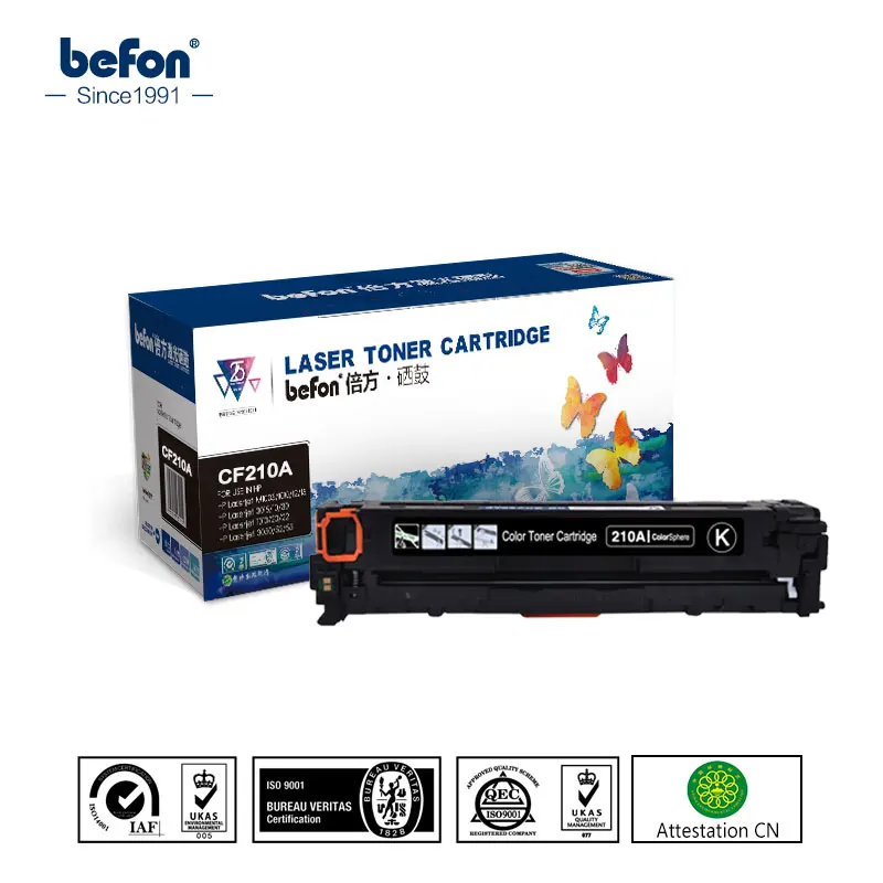 high quality ! compatible CF210A CF211A CF212A CF213A color Toner ...