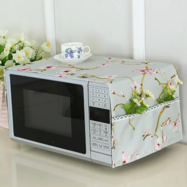 Cheap Creative Microwave Oven Dust Cover Proof Dual-purpose Kitchen Storage Bags Pouch Flower 1PC Cheap Creative Microwave Oven Dust Cover Proof Dual-purpose Kitchen Storage Bags Pouch Flower 1PC