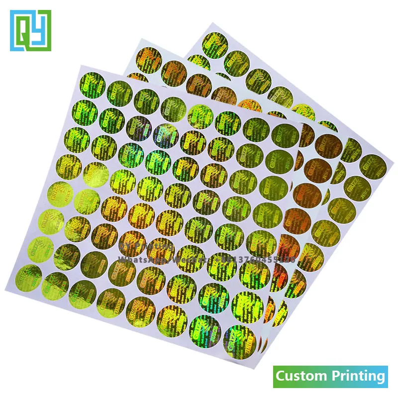 Рисунок 6 - голографические наклейки