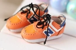1 пара симпатичных спортивных туфель blyth doll; яркие цвета; обувь для скейтера; обувь для кукол blyth momoko azone1/6; аксессуары для кукол; кроссовки для кукол - Цвет: orange