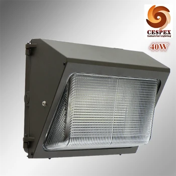 

CE UL LED wall light 40W IP65 outdoor AC110V 220V 230V 40W LED wall pack light replace 100W hps metal halide wall pack light