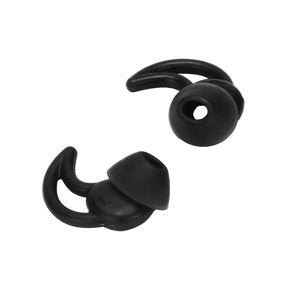 

3 Pairs Flexible Replacement Noise Isolation Silicone Replaceable Earbuds Tips For Bose QC20 QC30 Soft Earbuds cover