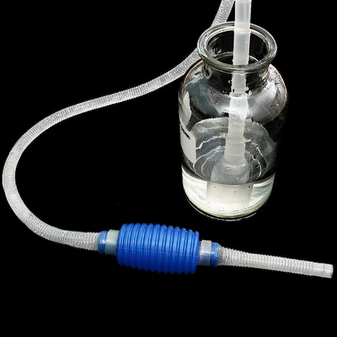 

160mm Aquarium Cleaner Tool Siphon Gravel Suction Pipe Filter for Fish Tank, Vacuum Water Change Pump Tools for Water