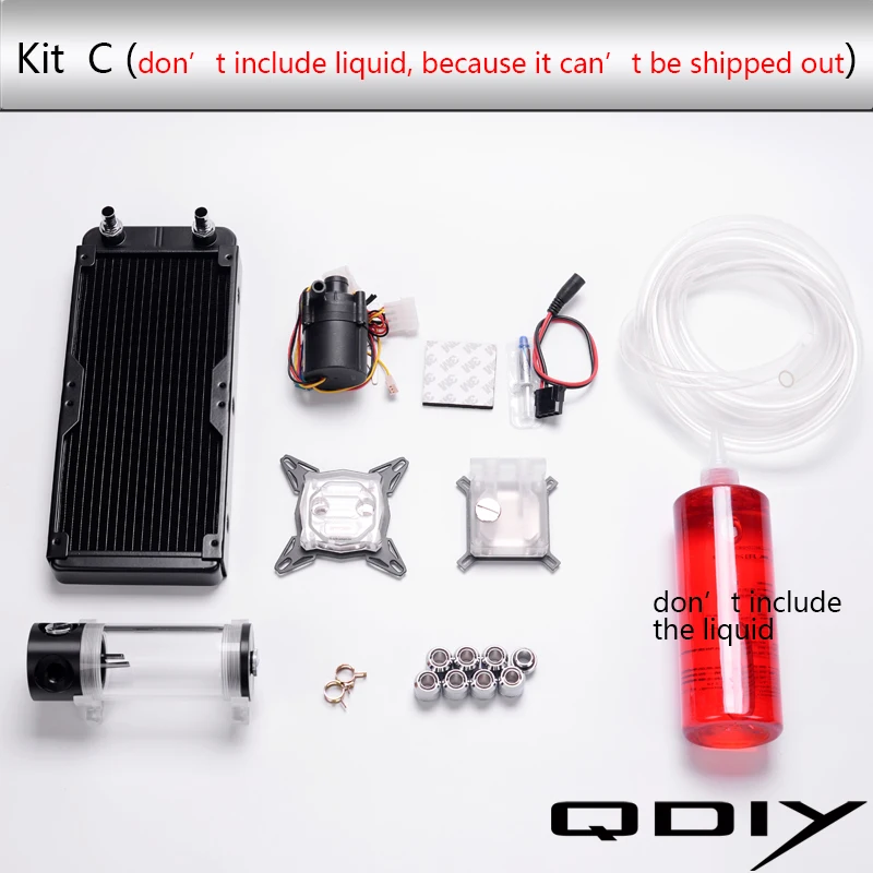 Desktop Computer Water Cooling Parts Water cooled accessories 240 Water