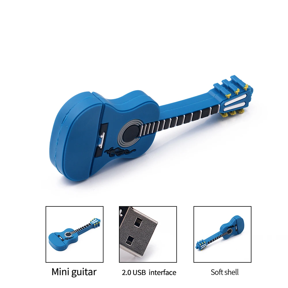 

USB2.0 Pendrive Mini Guitar USB Flash Drive USB 2.0 USB Flash Disk 1GB 2GB 4GB 8GB 16GB 32GB Pen Drive Memory Flash Card U Disk