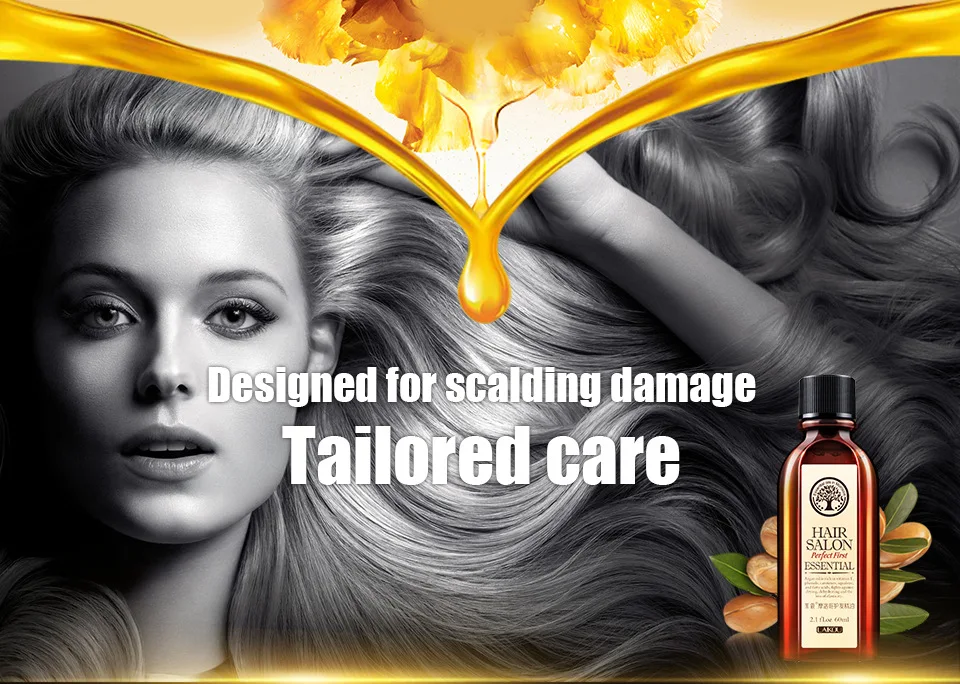 Масло для волос кератин аргановая сыворотка витамины Уход за волосами выпрямление уход восстановление сухих поврежденных вьющихся роста уход предотвращает выпадение MQ
