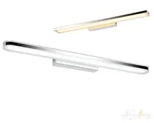 110 В 220 В 6 Вт 12 Вт 16 Вт 24 Вт L40cm L60cm L80cm L100cm Акриловые LED зеркало света ванная комната Тщеславие макияж платье косметики таблицы светодиодные лампы