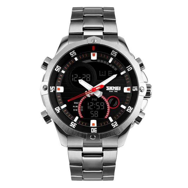 how to adjust time in skmei digital watch