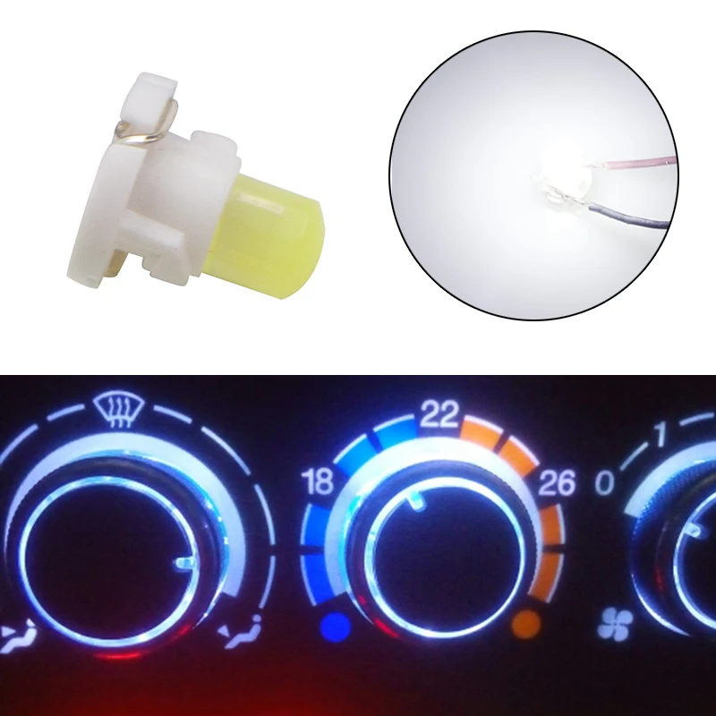 1 шт. T3 Led Neo Клин приборная кластерный Светильник Автомобиля Панель манометр Speedo