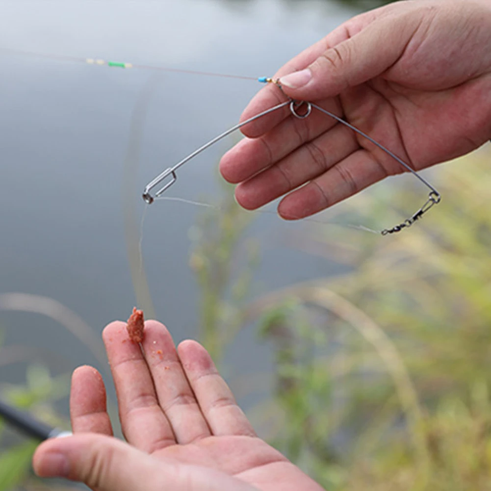 

Stainless Steel Accessories Ejection Catapult Spring Full Speed Artifact Parts Lazy Person Automatic Fishing Hook All The Water