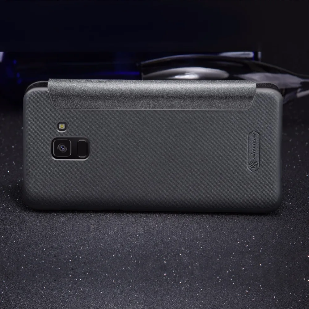 Чехол книжка NILLKIN Sparkle для Samsung Galaxy A8 2018(A530F) и Plus 2018(A730F) с розничной