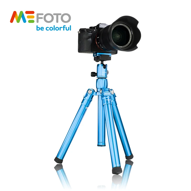 Штатив MeFoto MF15 регулируемый монопод селфи палка Мини Портативный штатив для
