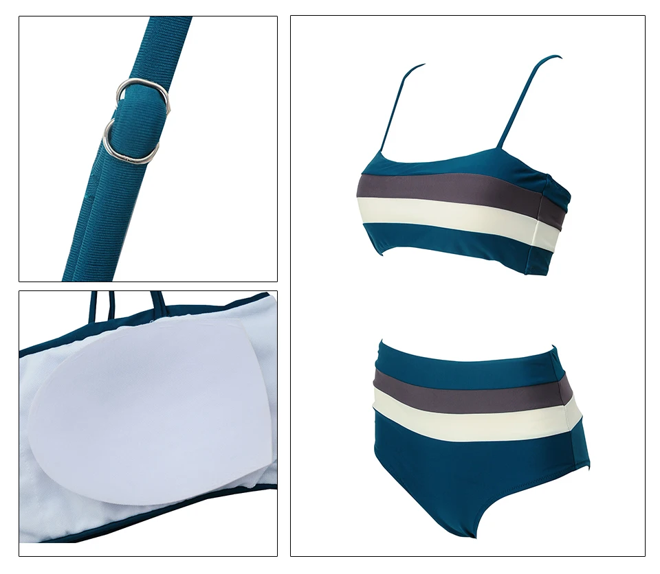 Женский купальник бикини на бретельках милый однотонный|biquini woman|biquini sexybiquini swimwear |
